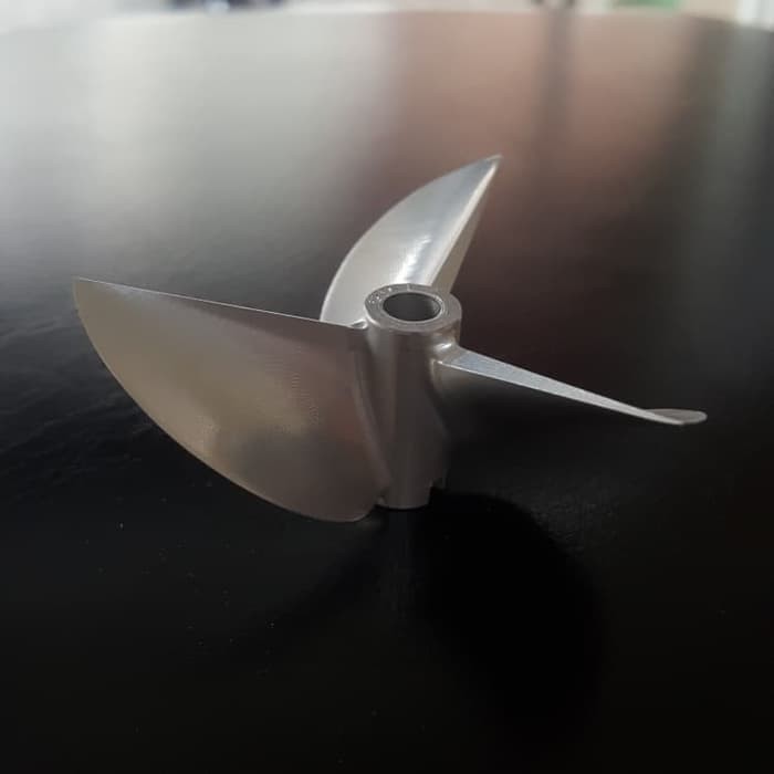 Kipas Kapal RC CNC Aluminium Propeller 6917 3blade Prop RC Boat Engine Gasoline