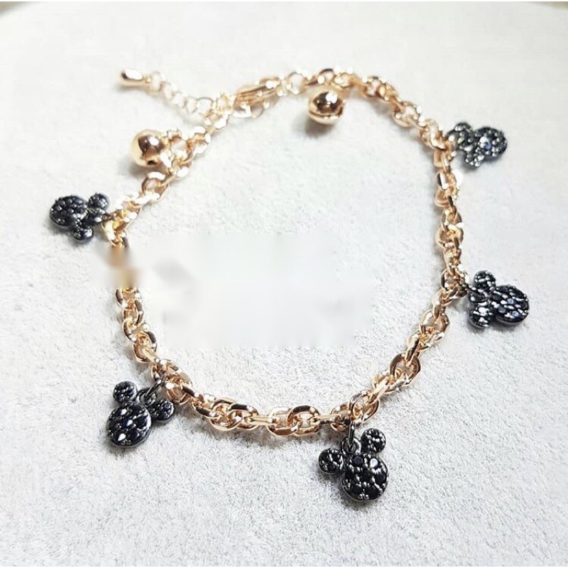 Gelang Vier Mickey Titanium Black Diamond