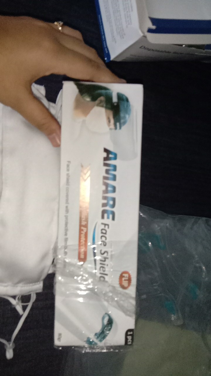 Faceshield Apd Flip Buka Tutup Amare Crown