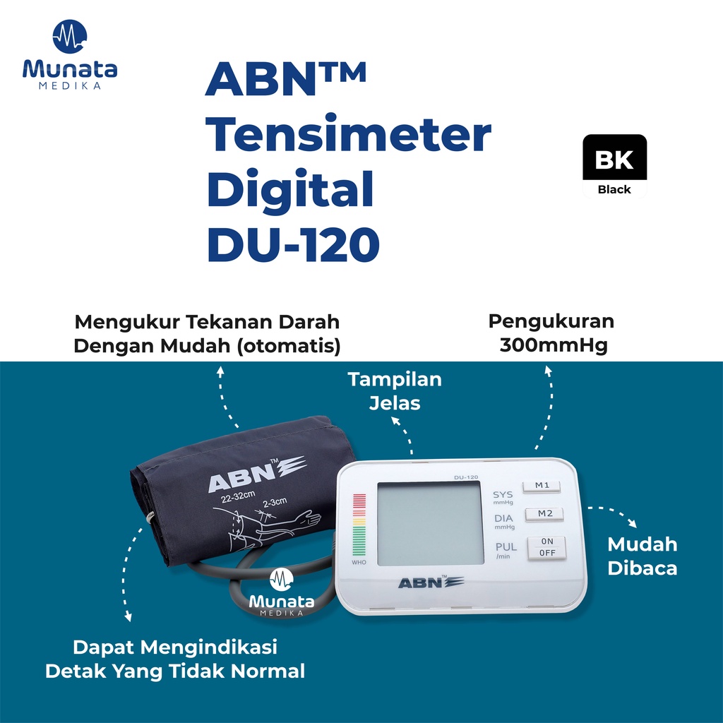 Tensimeter ABN Digital DU 710 atau Tensi Digital