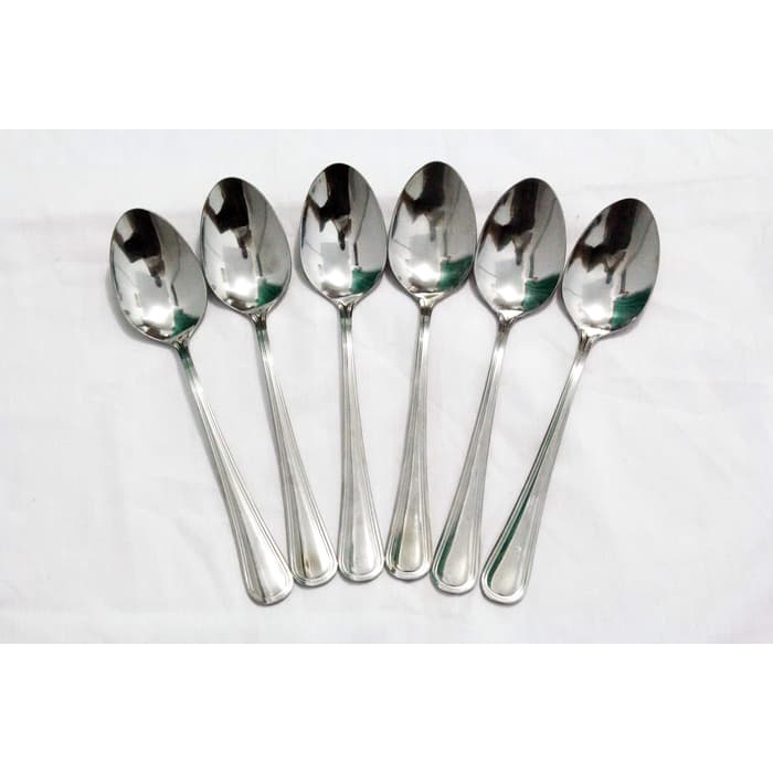 FM - Sendok Makan Stainless Steel Tebal 60 Gram STG 43 - 12 pcs/sendok