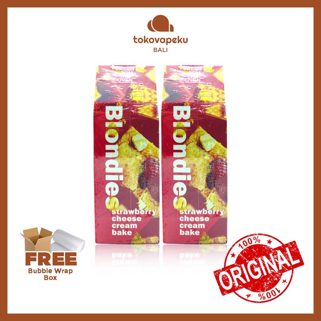 BLONDIES V1 STRAWBERRY CHEESE CREAM BLONDIES 60ML AUTHENTIC by IDJ
