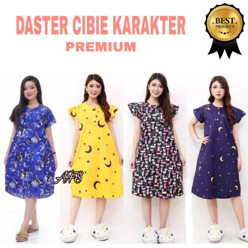 Daster Remaja Kancing Depan Katun Micro Semi Jepang LD 104 cm Daster Remaja Daster Remaja