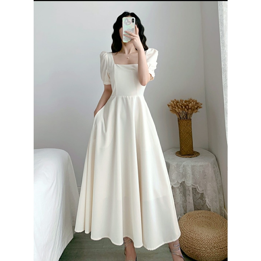 [MCFK] Longdress Dara / Dress Wanita / Baju Dress Pesta / Dress / Long Dress / Dress Kondangan Wanita
