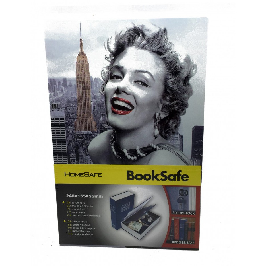 Book Safety Box Bentuk Buku - Medium