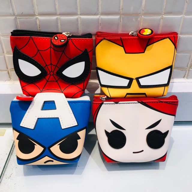 Dompet koin marvel x miniso