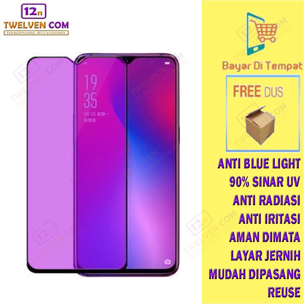 ANTI BLUE TEMPERED GLASS BLUE LIGHT Samsung A01 A01 Core A02 A02s A03 A03s A03 Core A10 A10s A11 A12 A2 Core A20 A20s A21 A21s