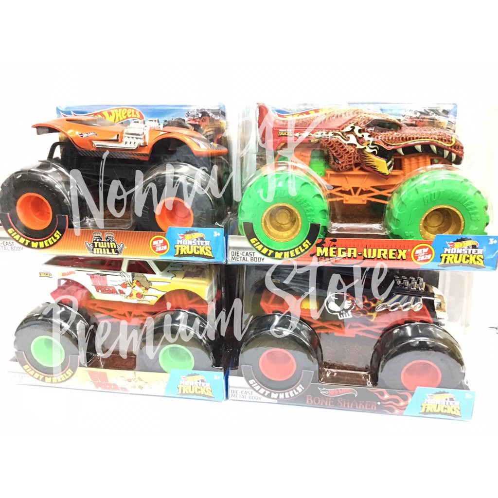 hot wheels monster trucks 1 24 scale