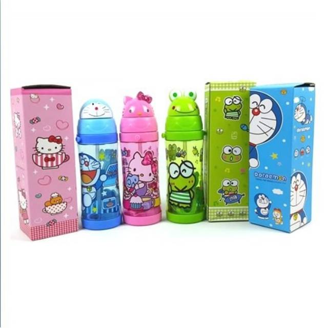 BOLEH PILIH MOTIF! Botol Minum Anak Botol Minum Kepala Karakter BPA FREE