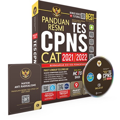 

READY STOCK Buku Panduan Resmi Tes CPNS CAT Raditya Panji Umbara KPL299