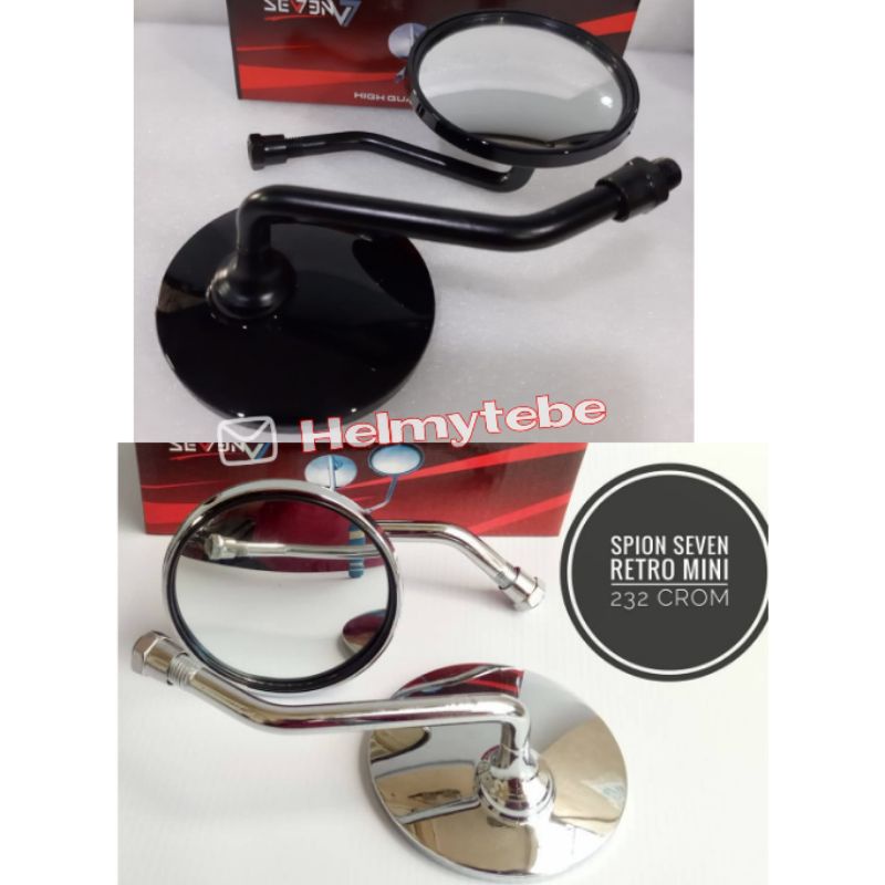 Spion bulat pendek hitam japstyle cb spion hitam spion japstyle rx king fino