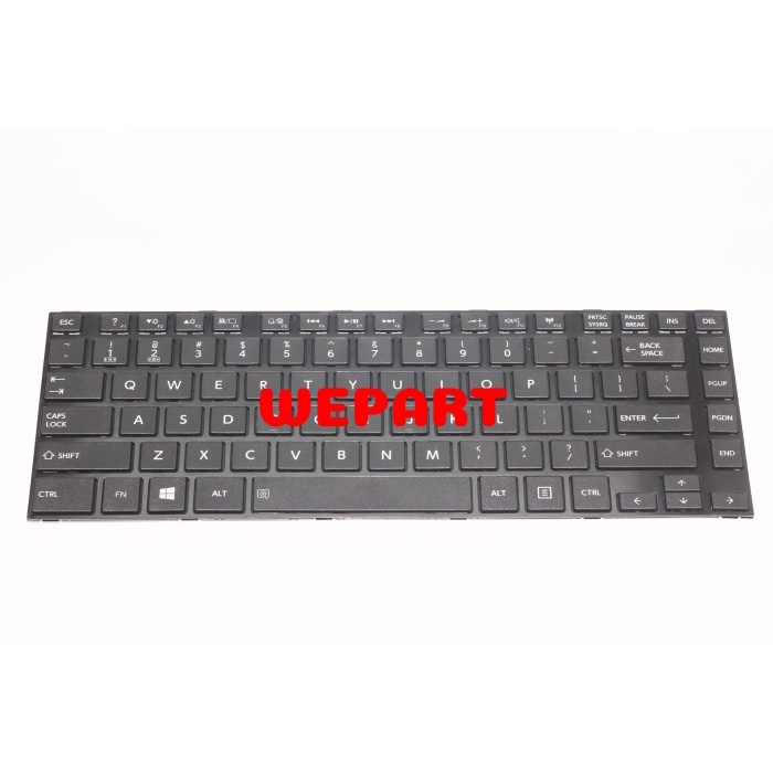 Keyboard Toshiba Satelite L40-A L40D-A L45-A L40T-A L45D-A L45T Hitam