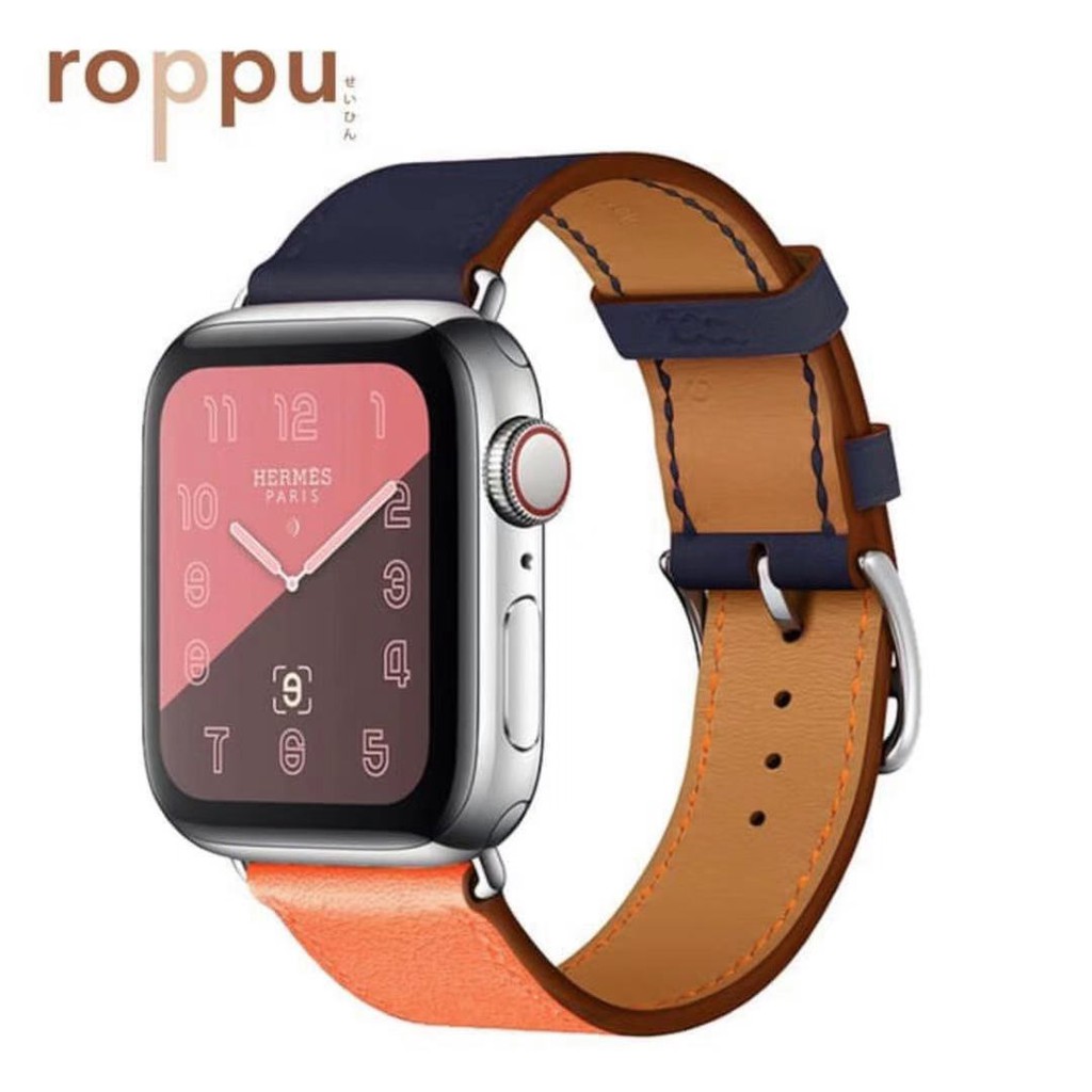 Roppu Leather Band Mixed Color for Apple Watch Series 1/2/3/4