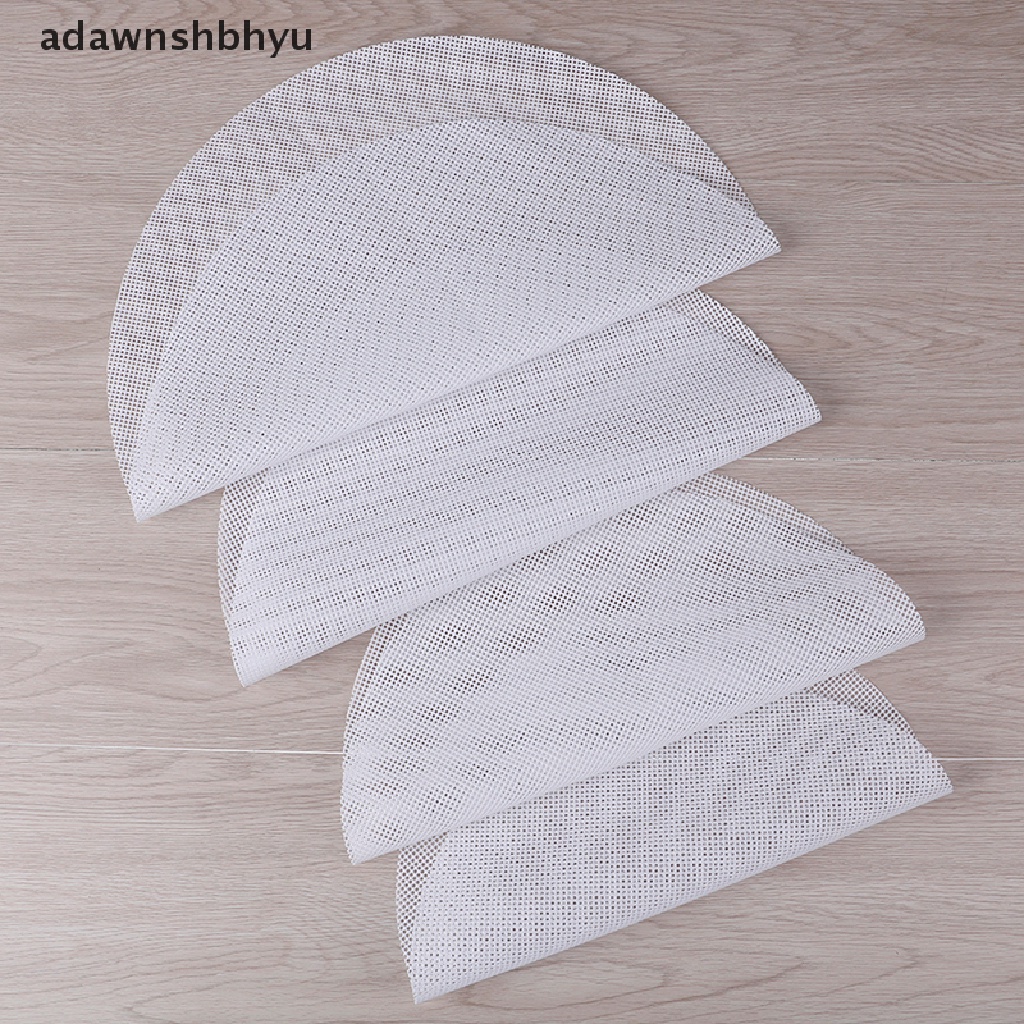 Adawnshbhyu Bulat Anti Lengket Silicone Mesh Cloth Baking Liners Steamer Pad Dumplings Bakpao Alas