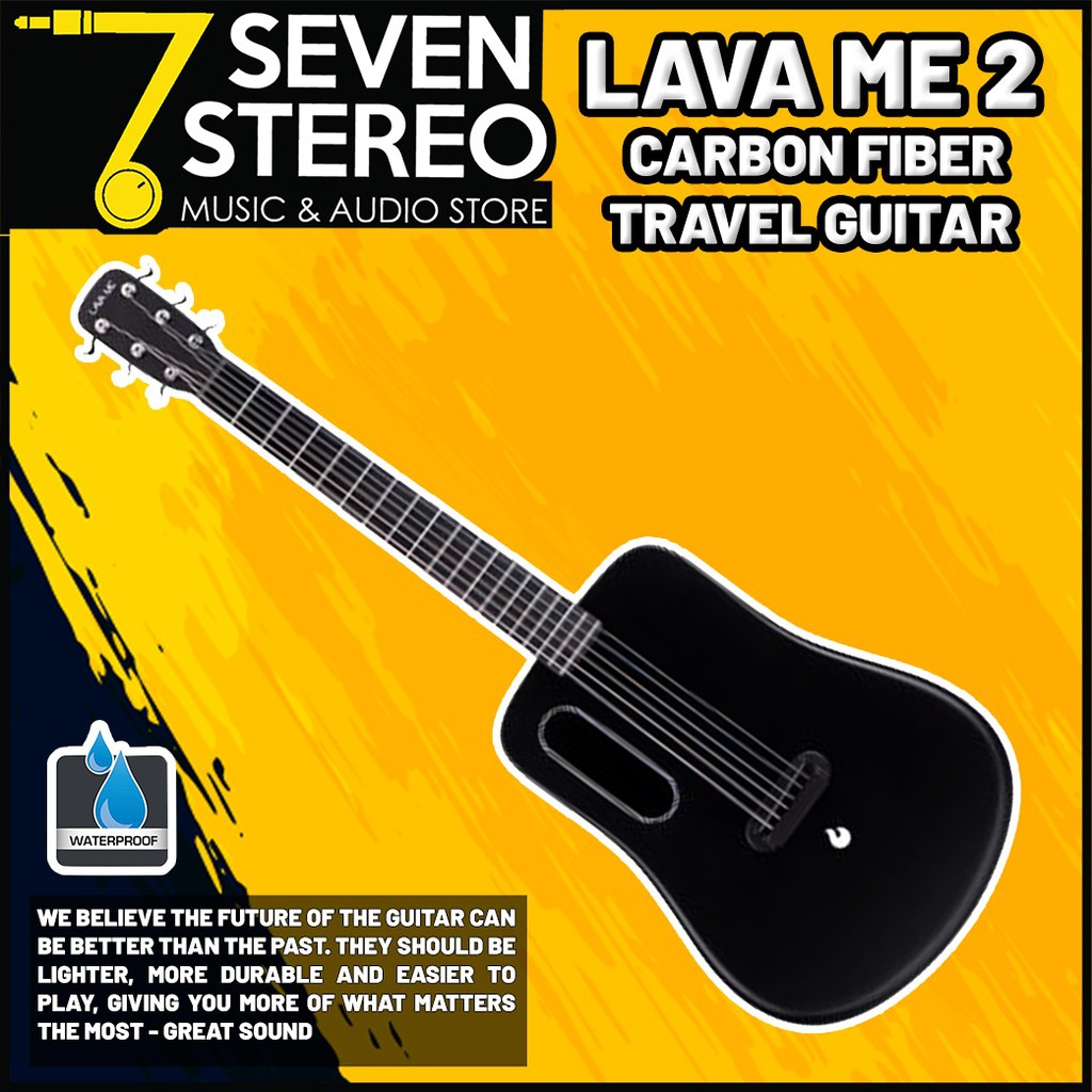 LAVA ME 2 ME2 Carbon Fiber Acoustic Electric Travel Guitar