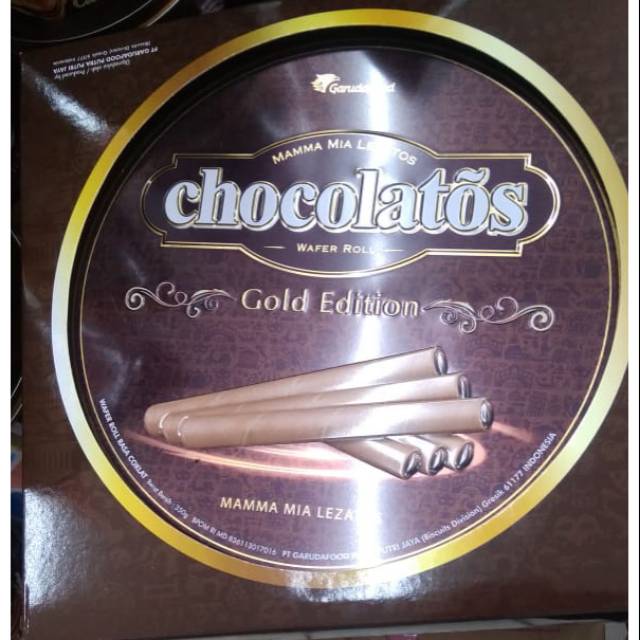 

Gery Chocolatos Gold Edition 350 gr (Kue Lebaran)