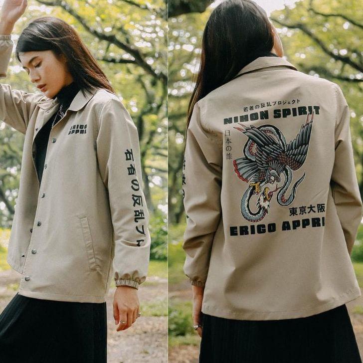 Ready|| Jaket Coach Erigo Pria - Jaket Coach Apparel - WIndbreakers - Jaket Parasut Wanita - Jaket J