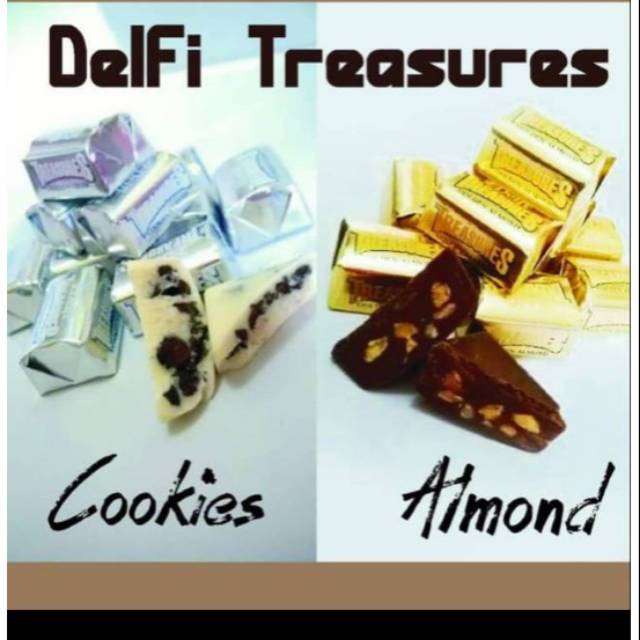 

Coklat Delfi Treasure Gold Almond Satuan