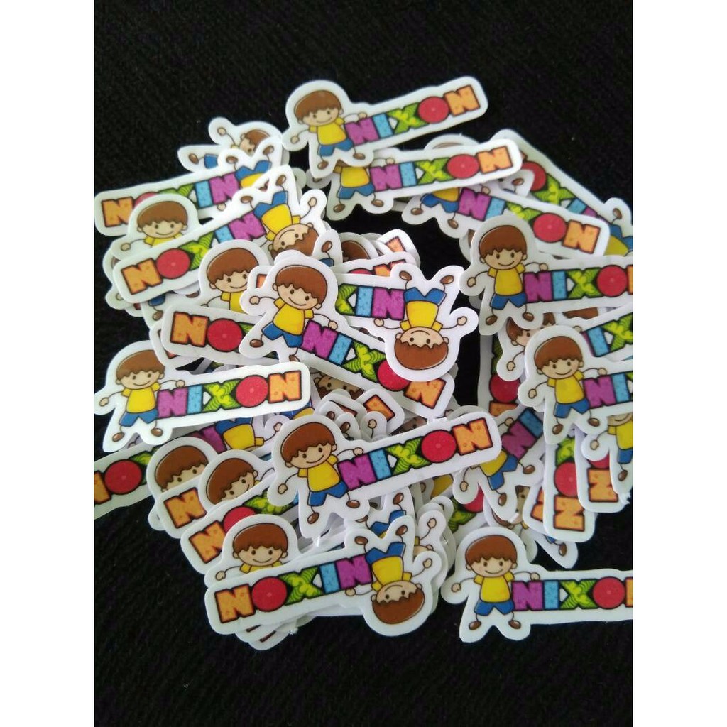 

MURAH STIKER LABEL NAMA TAHAN AIR/ STICKER LABEL WATERPROOF CUTOUT KIDS WNOP