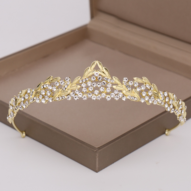 Bridal Headdress Crown Headdress Party Crystal Diamond Wedding Dress Accessories