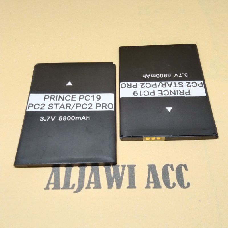 BATERAI BATRE BATTERY PRINCE PC2 STAR