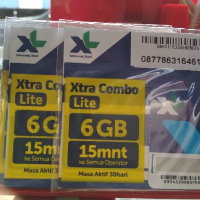 PERDANA XL KUOTA  6 GB
