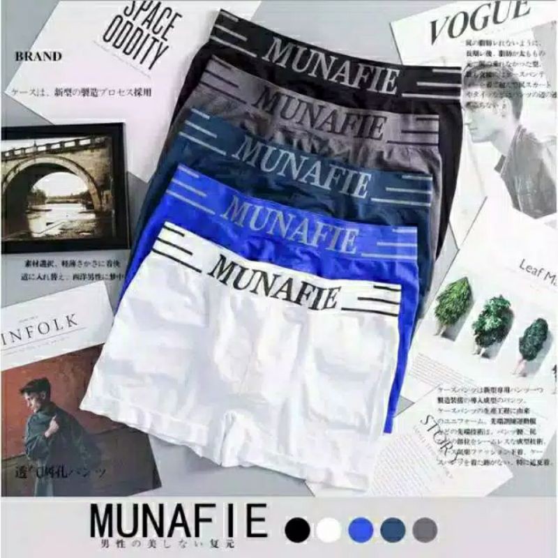 CELANA DALAM BOXER MUNAFIE PRIA / UNDERWEAR MEN