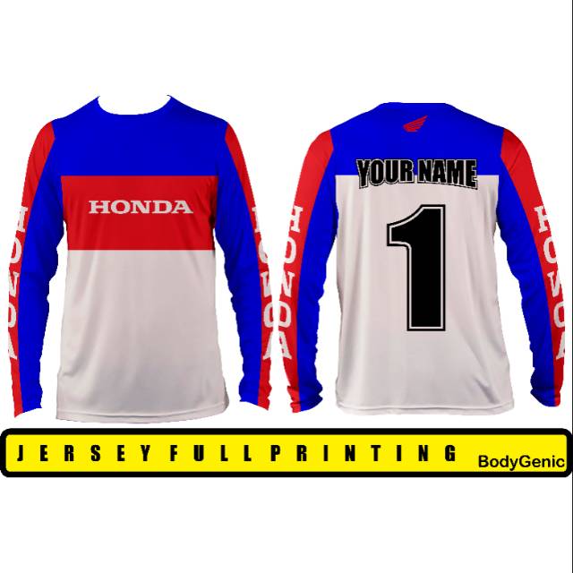 Jersey HONDA vintage full printing
