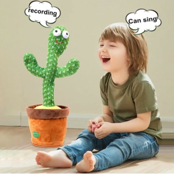 Kaktus Joget / Dancing Cactus Toy / 3in1 Boneka Kaktus Goyang