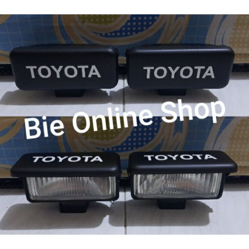 LAMPU FOGLAMP FOG LAMP KOTAK TOPI TOYOTA
