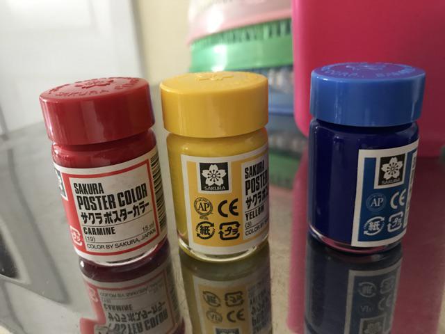 Sakura Poster Color 15 Ml Cat Poster Sakura Sakura Poster Colour Cat Poster Satuan Shopee Indonesia