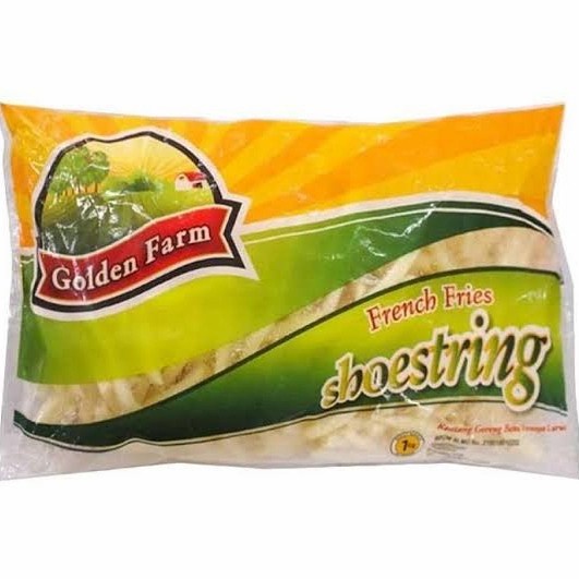 

PROMO [COD] Kentang Goldenfarm Shoestring 1kg