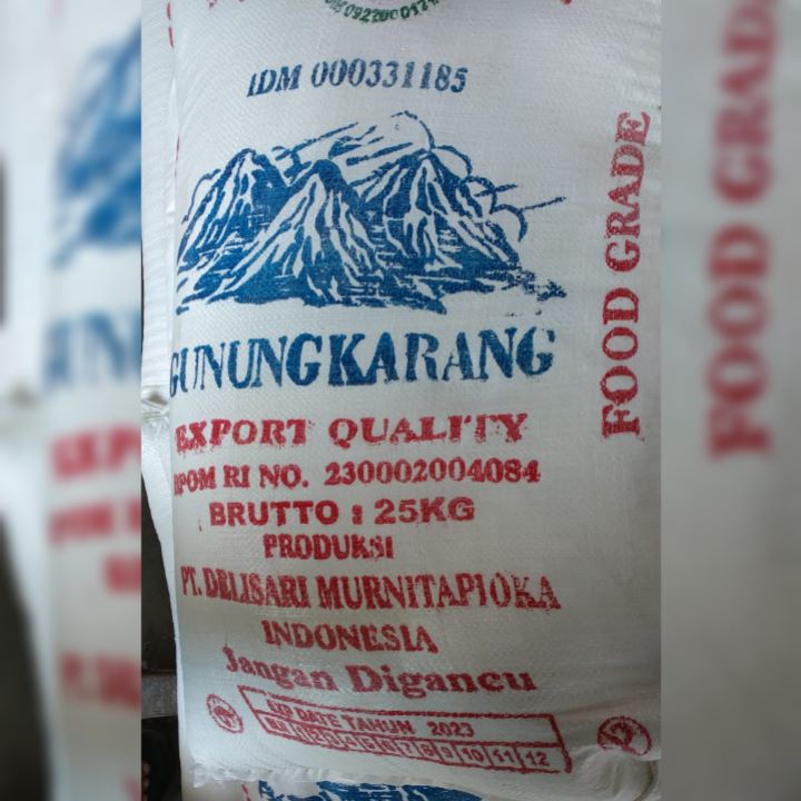 

Tepung Tapioka (singkong) 25kg
