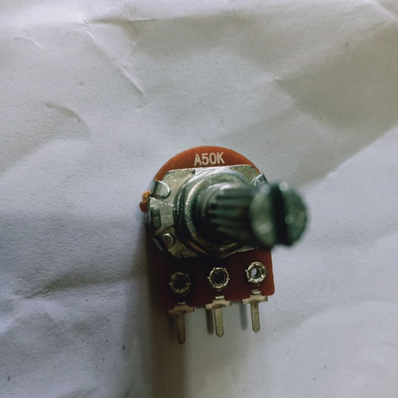 Potensio A50k mono AS pendek