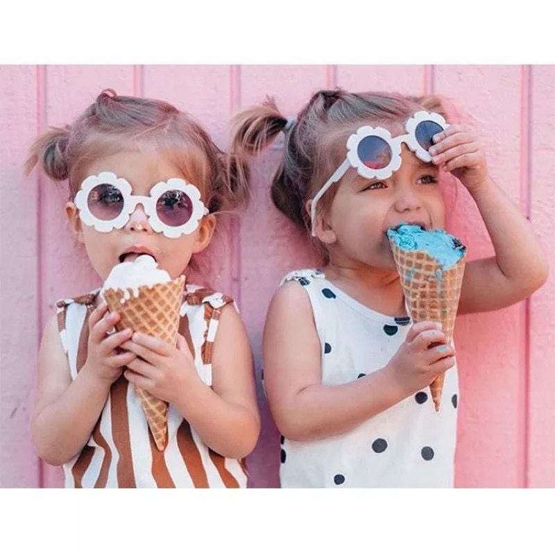 KACAMATA HITAM ANAK FASHION/ KACAMATA ANAK MODEL BUNGA/ KACAMATA SUNGLASSES-6