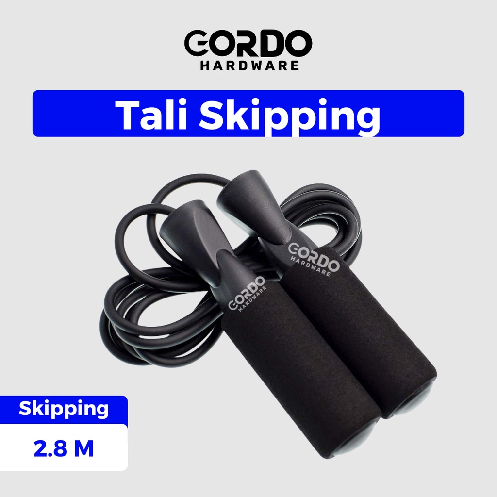 Forearm Power Wrist / Power Wrist Forearm / Exercse Hand Grip 20 KG / Alat Fitness Olahraga Tangan-TALI SKIPPING -2.8M