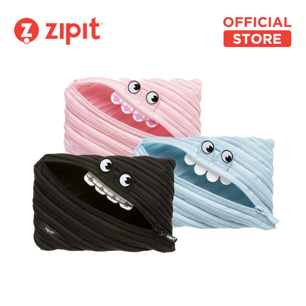 Tempat Makeup / Dompet Zipit Gorge Monster Jumbo Pouch Tempat Pensil