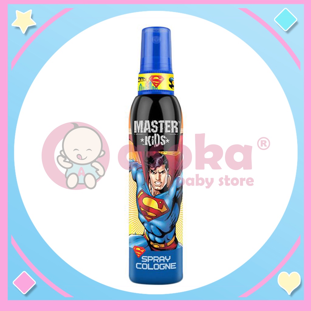 Master Kids Spray Cologne / Parfum Anak Super Hero 100ml ASOKA