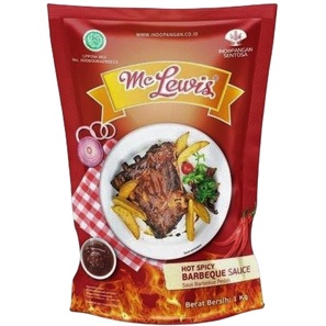 

McLewis Hot Spicy BBQ Sauce 1kg Mc Lewis Saus Barbeque Pedas