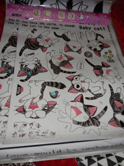 Sk9088 Much Hanging Cages Wallsticker Wall Sticker 60x90