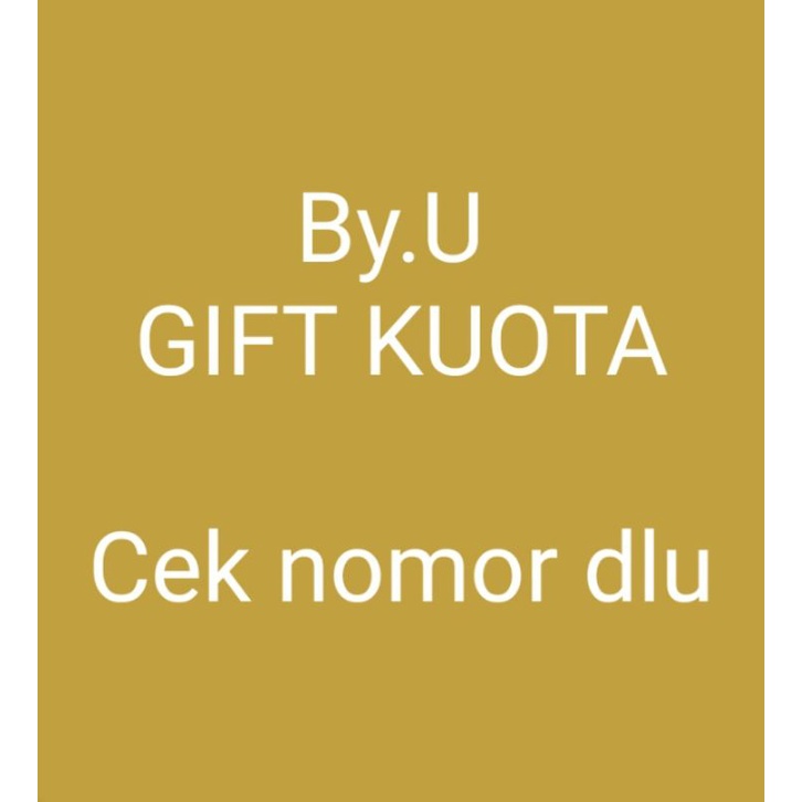 Gift kouta by u 50 GB & 75 GB