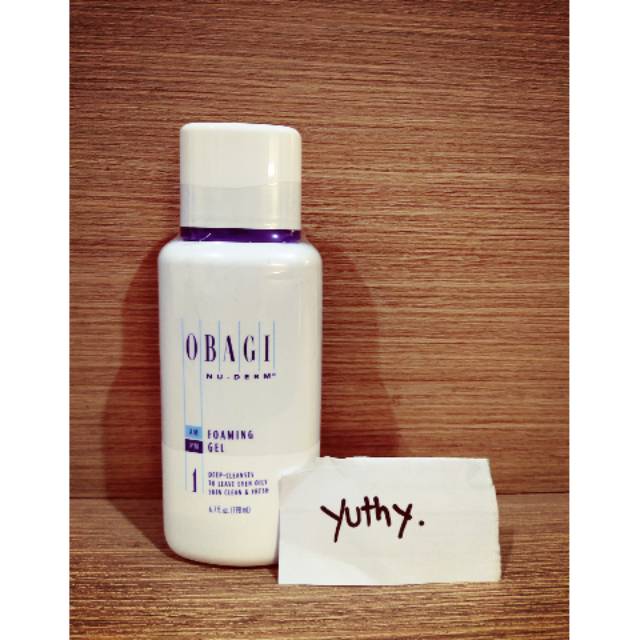 Obagi Nu-Derm Foaming Gel 200ml / sabun obagi