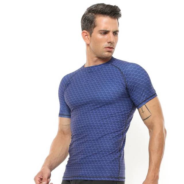 FTS-024UN Kaos sport fitness bodyfit FLEX ungu