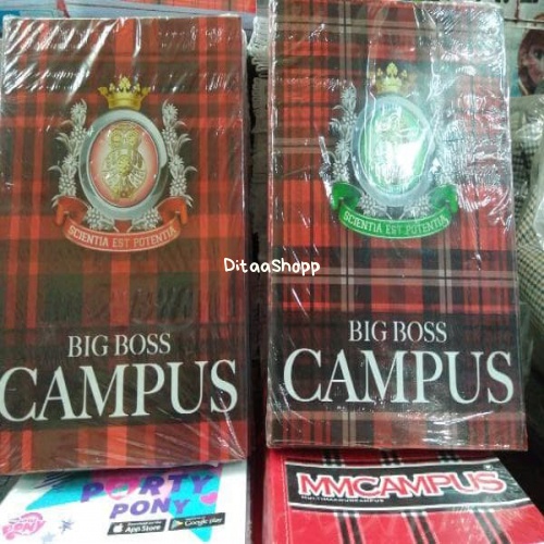

Big Boss Exercise Book/Buku Tulis Campus 50 50 Sheets/Book 009