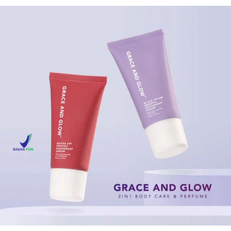 ✨LACIKOSME✨GRACE AND GLOW DEODORANT SERUM - WITH NIACINAMIDE BPOM ORIGINAL