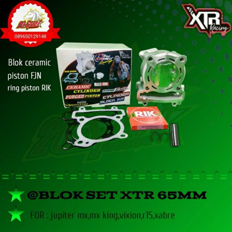Blok set XTR CERAMIC 65 MM For jupiter mx,vixion,r15
