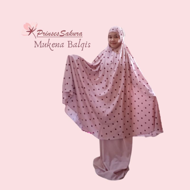 mukena travel mukena rayon balqees