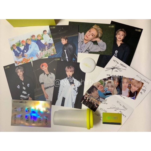 Sharing Ace Welcome Kit NCT DREAM