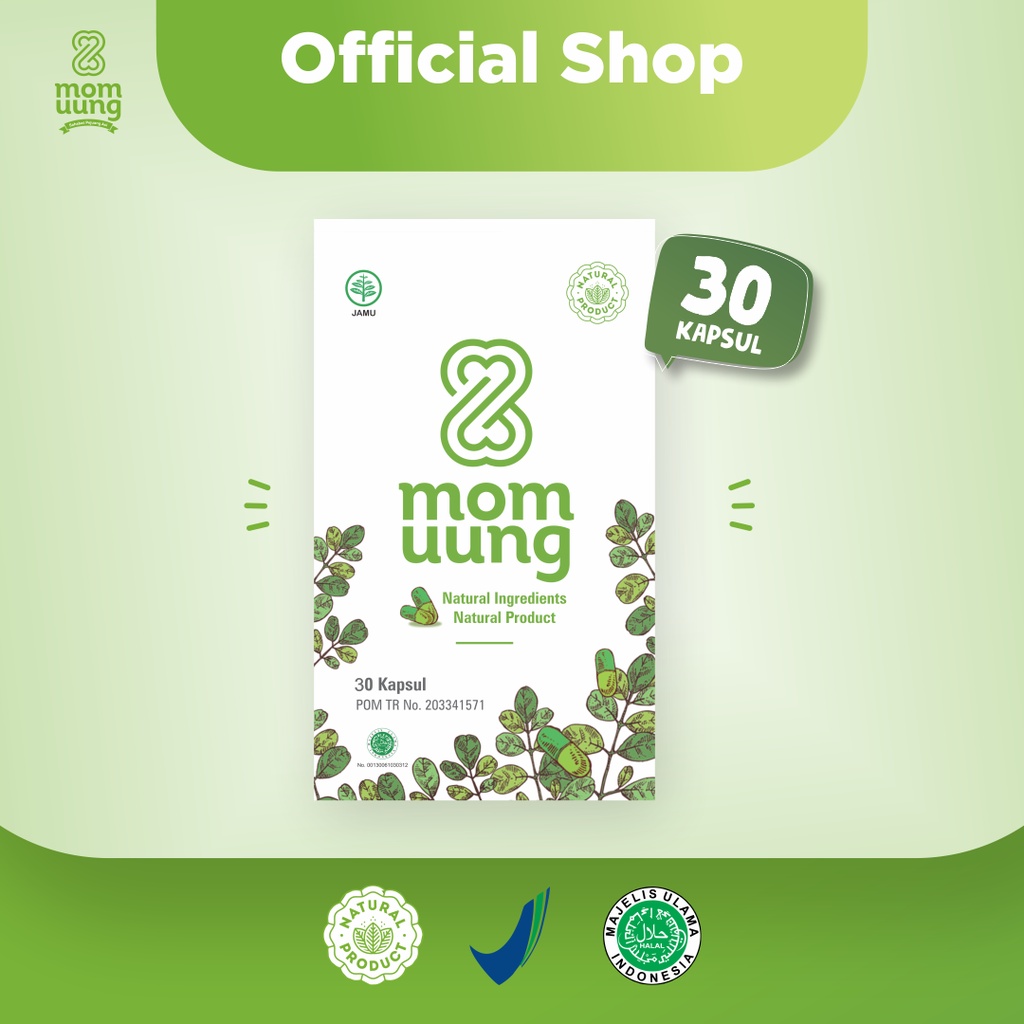 ASI BOOSTER MOM UUNG 30 &amp; 60 KAPSUL / MOMUUNG PELANCAR ASI PURWOKERTO BANYUMAS