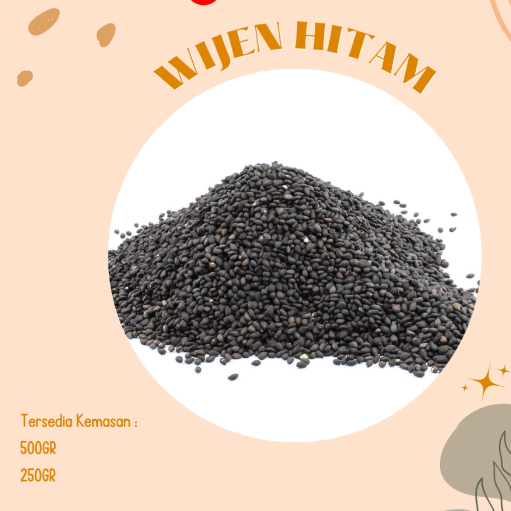 

Wijen Putih/Hitam Repack 250gr